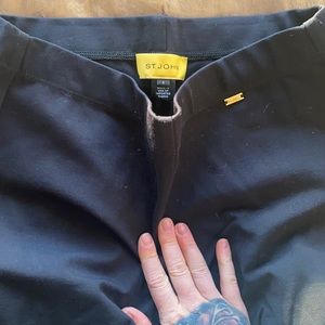 St. John size small black leggings